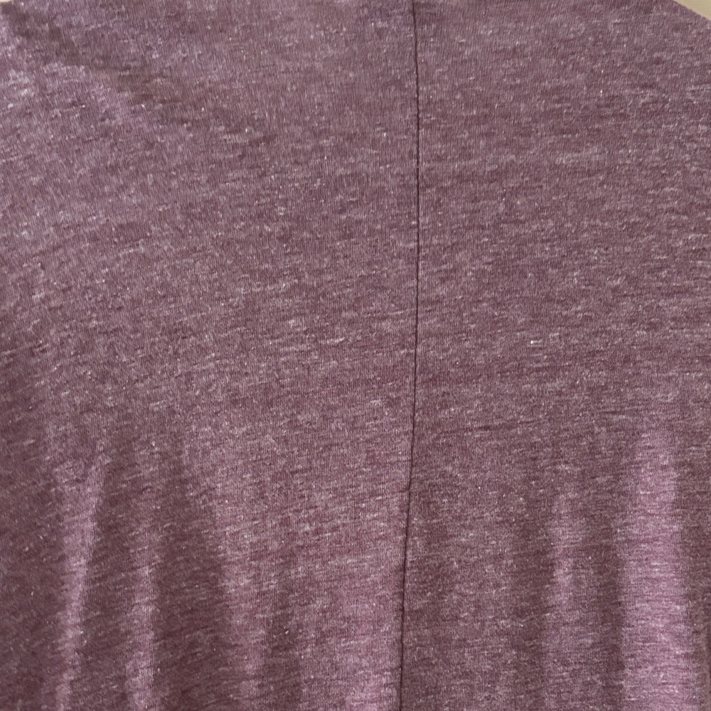 LuLaRoe Purple/rose Cardigan. high low length . 3/4 sleeves - Picture 9 of 9